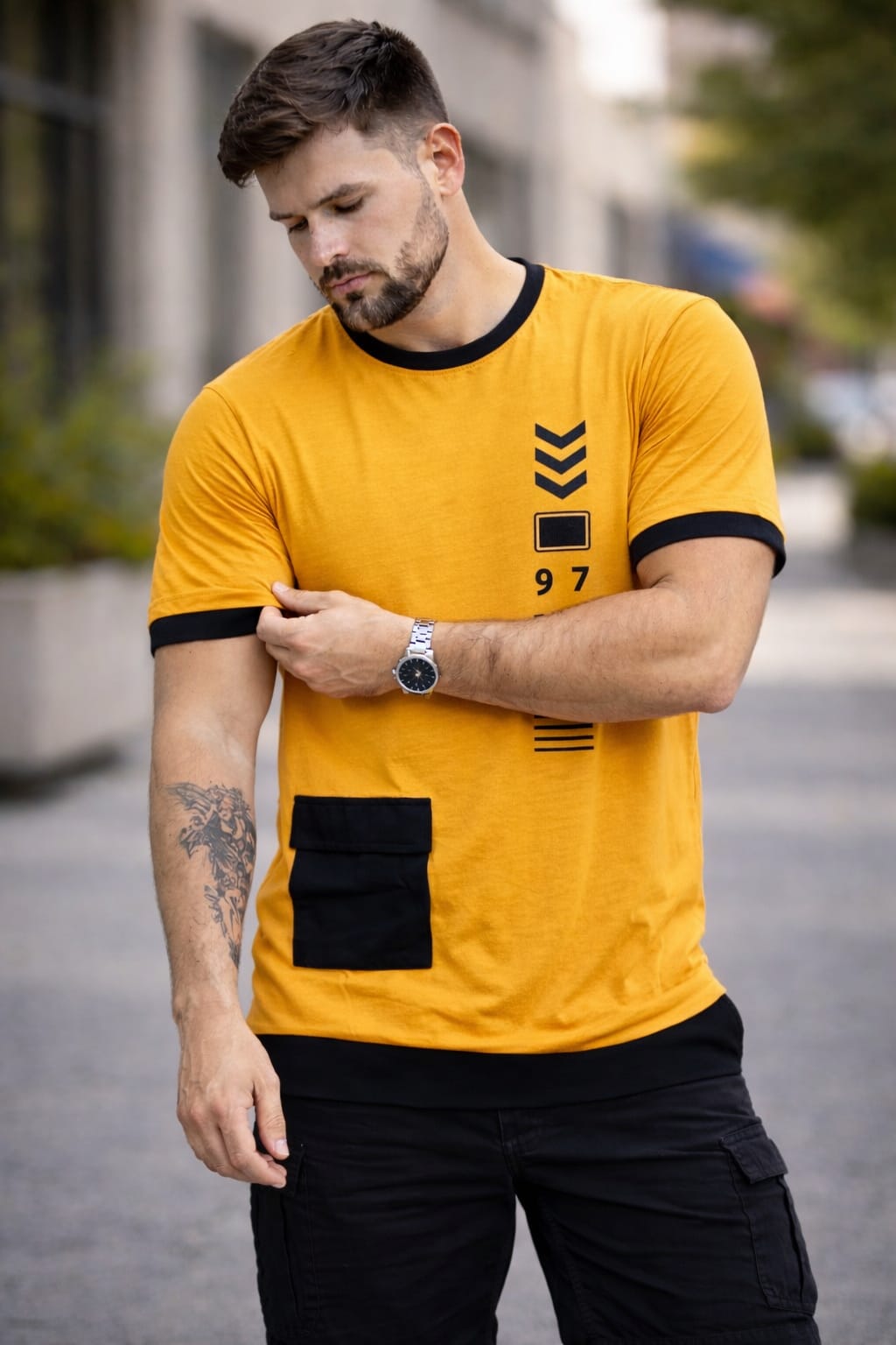 Austiz Men's Funky T-shirt