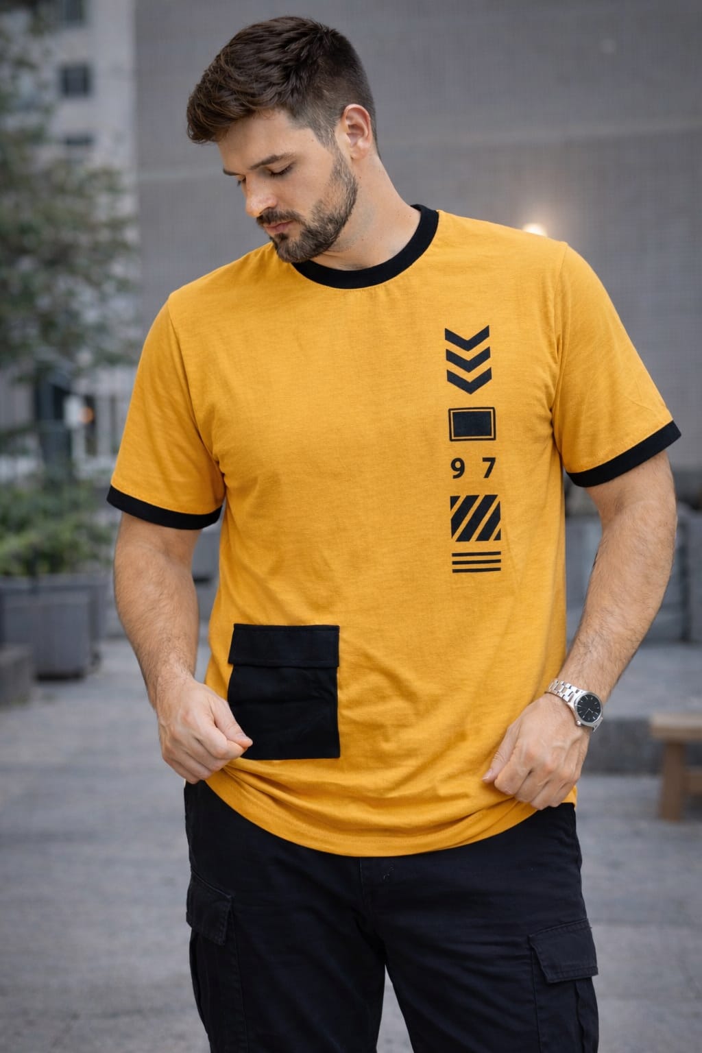 Austiz Men's Funky T-shirt