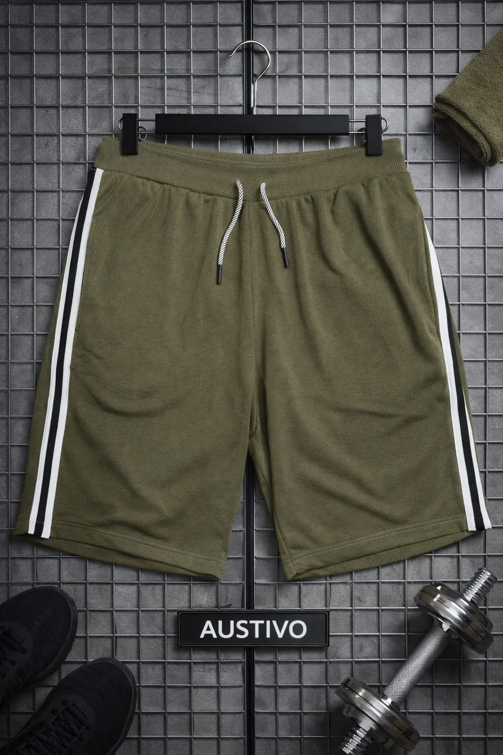 AUSTIVO Men’s Plus Size Shorts