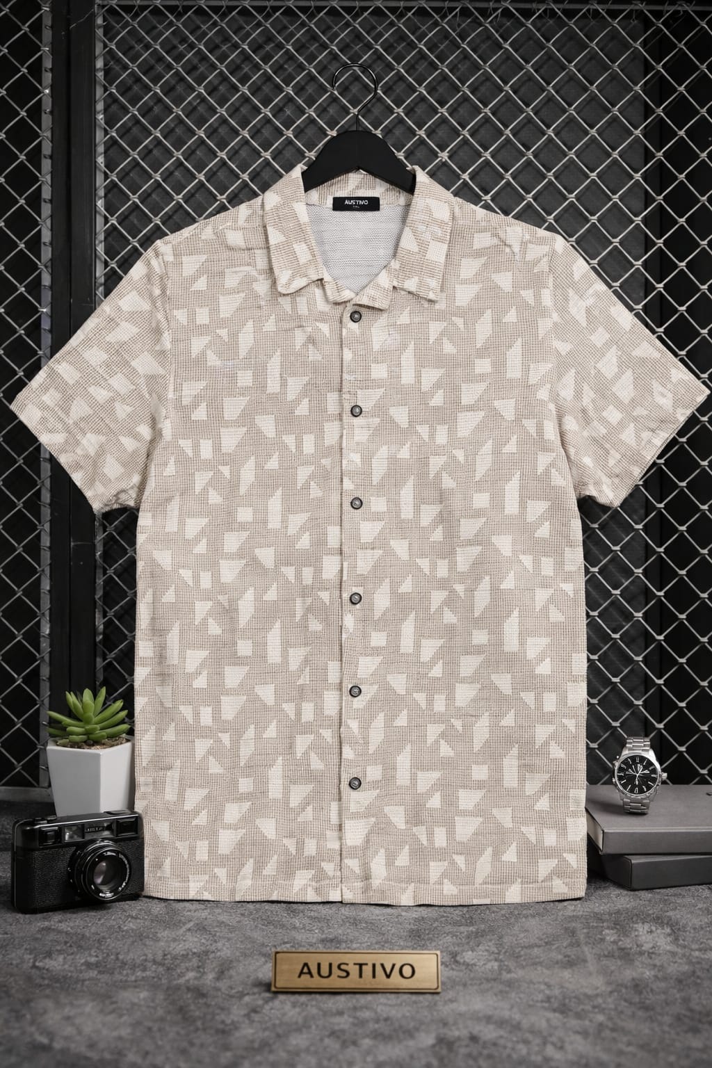 Austivo Men Plus Size Shirt