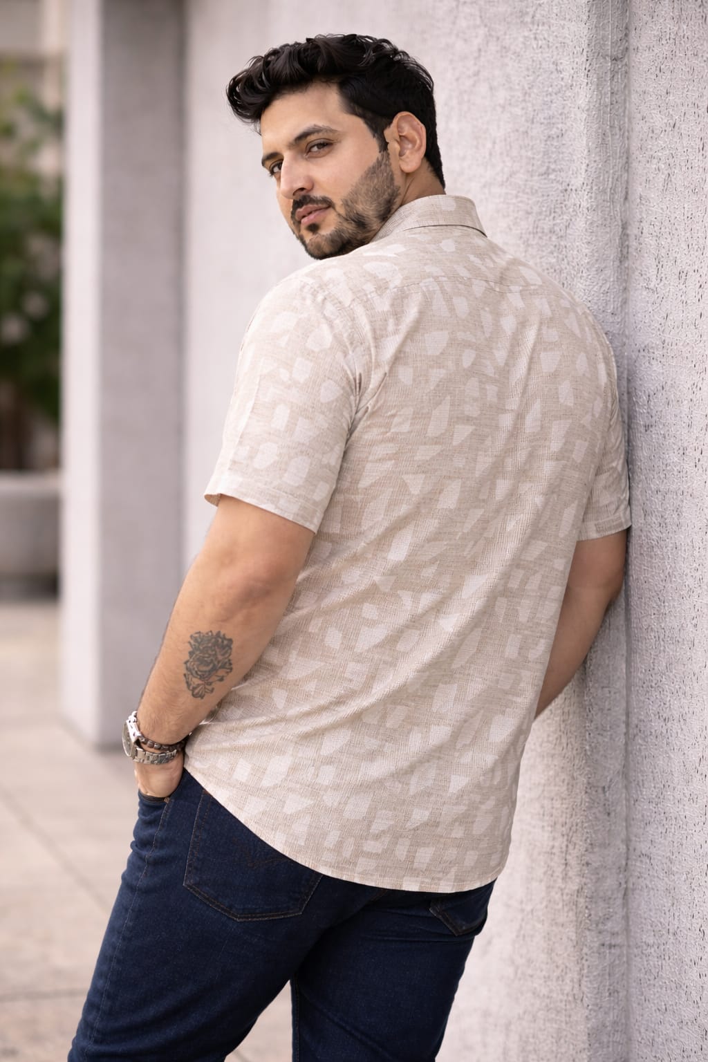 Austivo Men Plus Size Shirt