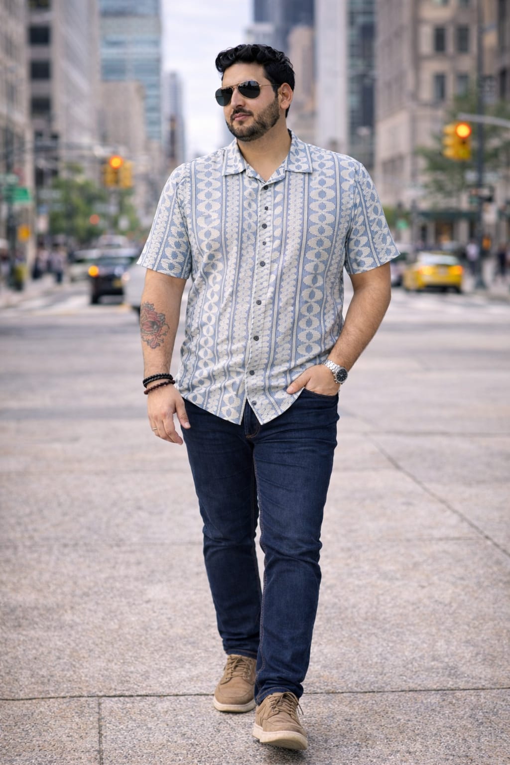 Austivo Men Plus Size Shirt