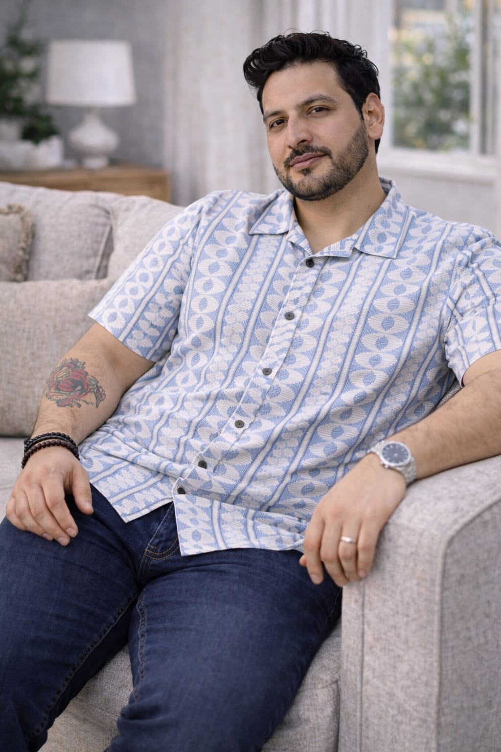 Austivo Men Plus Size Shirt