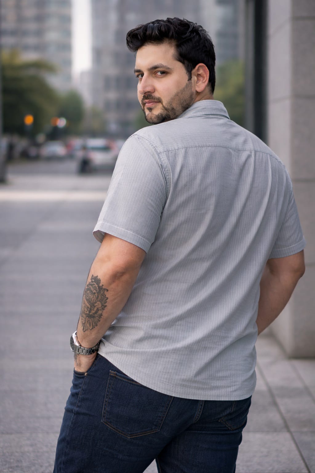 Austivo Men Plus Size Shirt