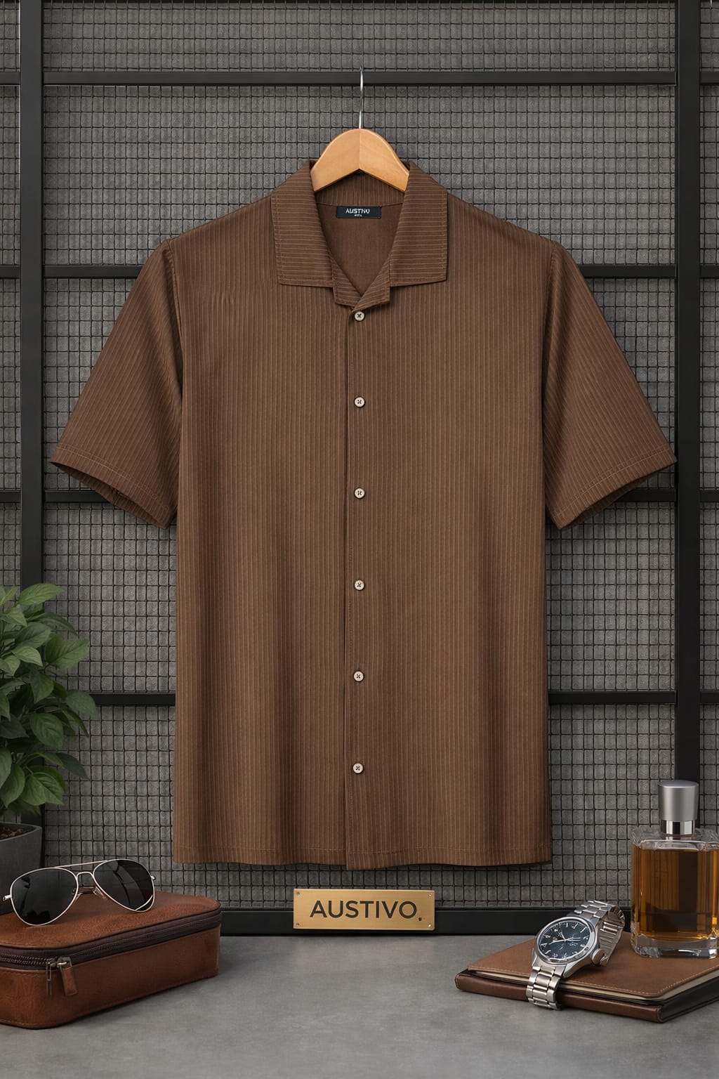 Austivo Men Plus Size Shirt