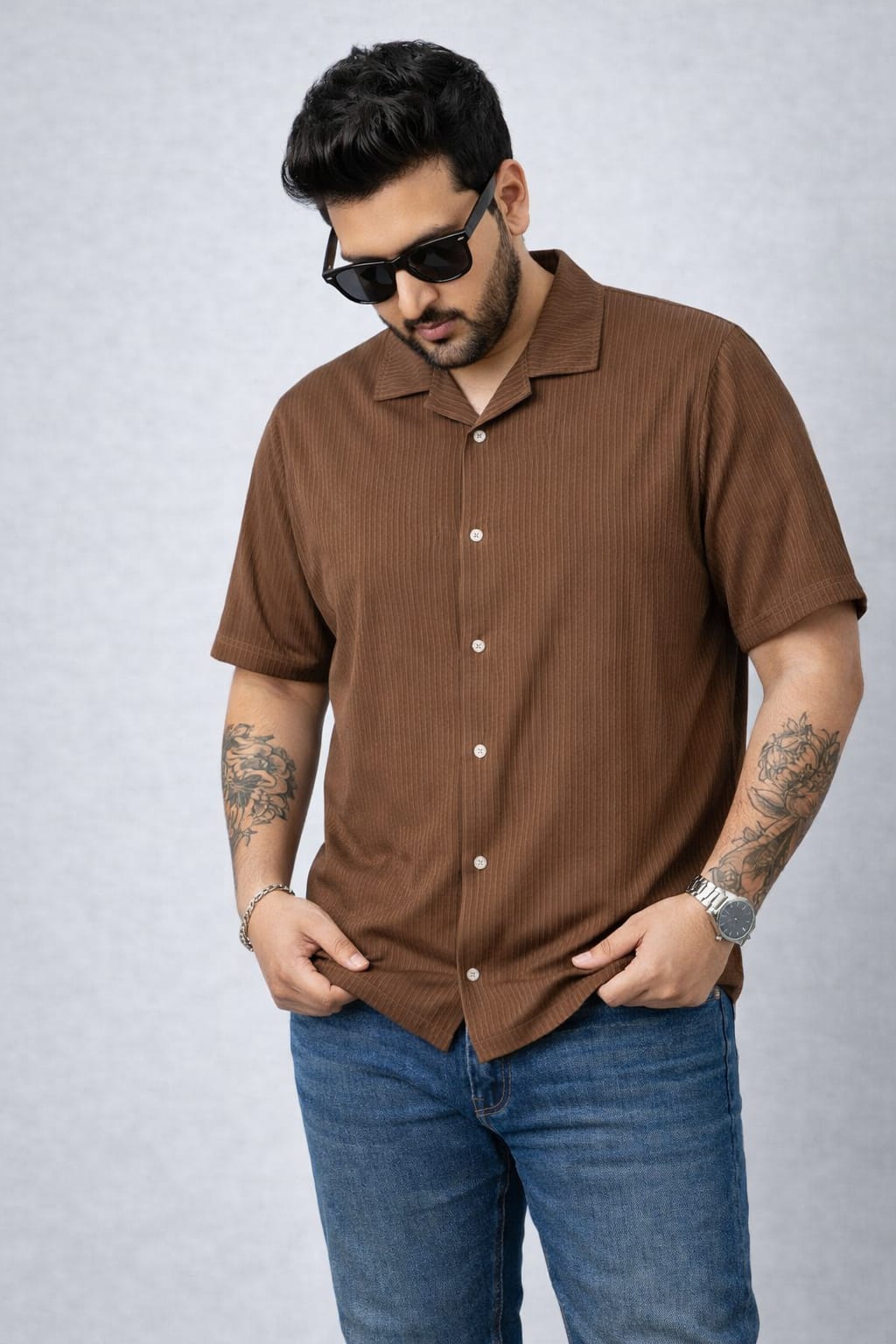 Austivo Men Plus Size Shirt