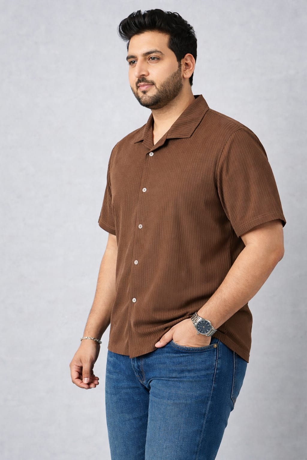 Austivo Men Plus Size Shirt