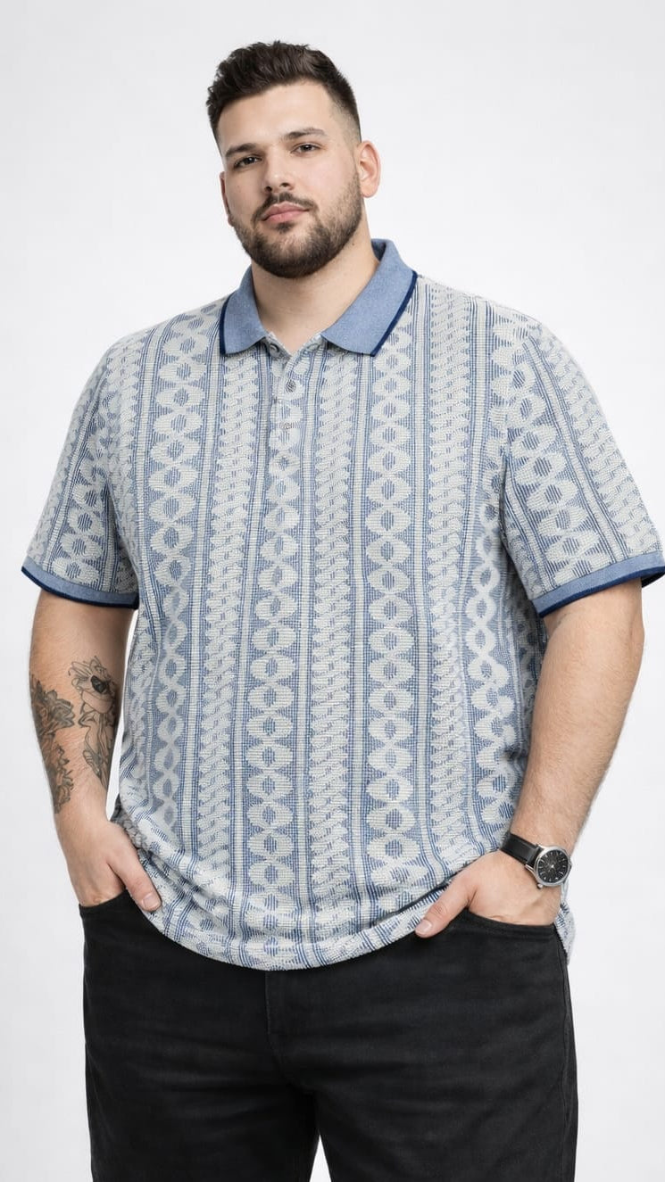 Austivo Men's  Polo Neck T-shirt