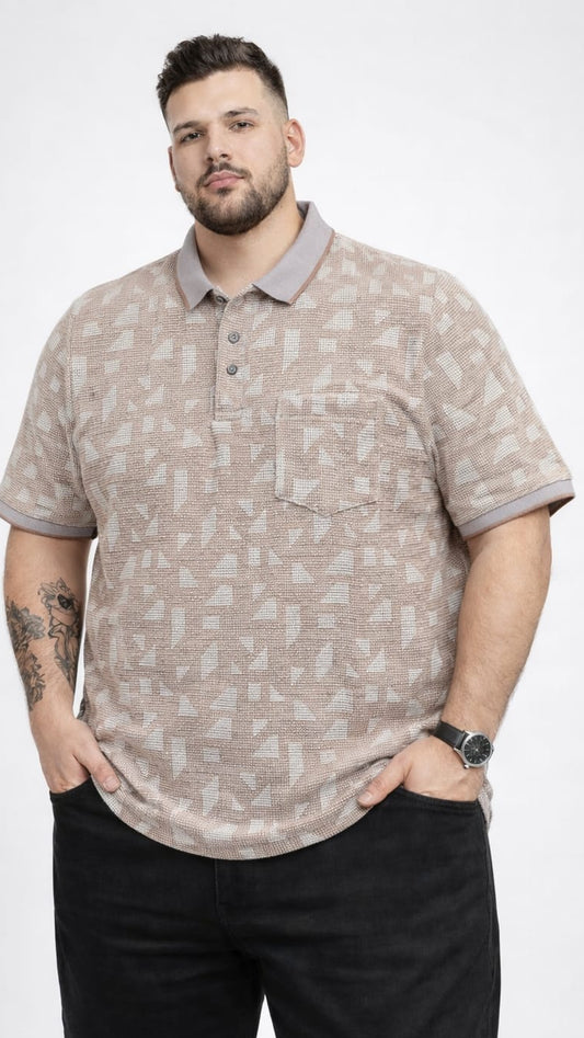 Austivo Men's  Polo Neck T-shirt