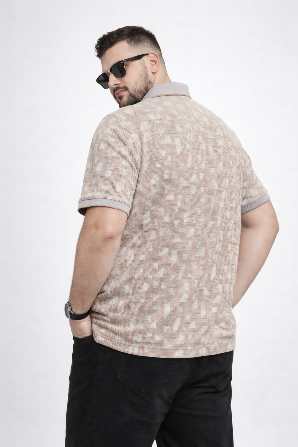 Austivo Men's  Polo Neck T-shirt