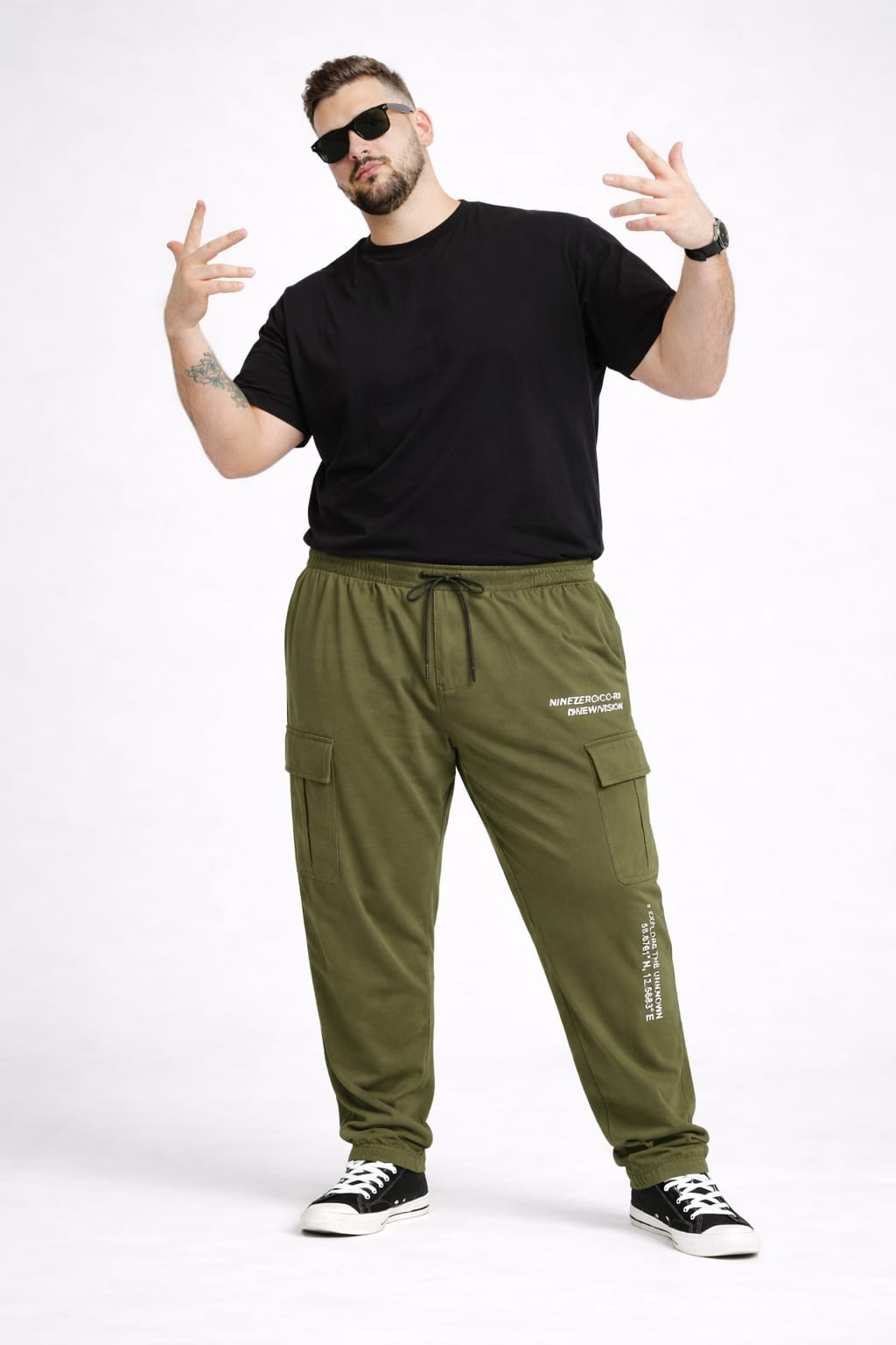 AUSTIVO Men’s Plus Size Cargo Pants