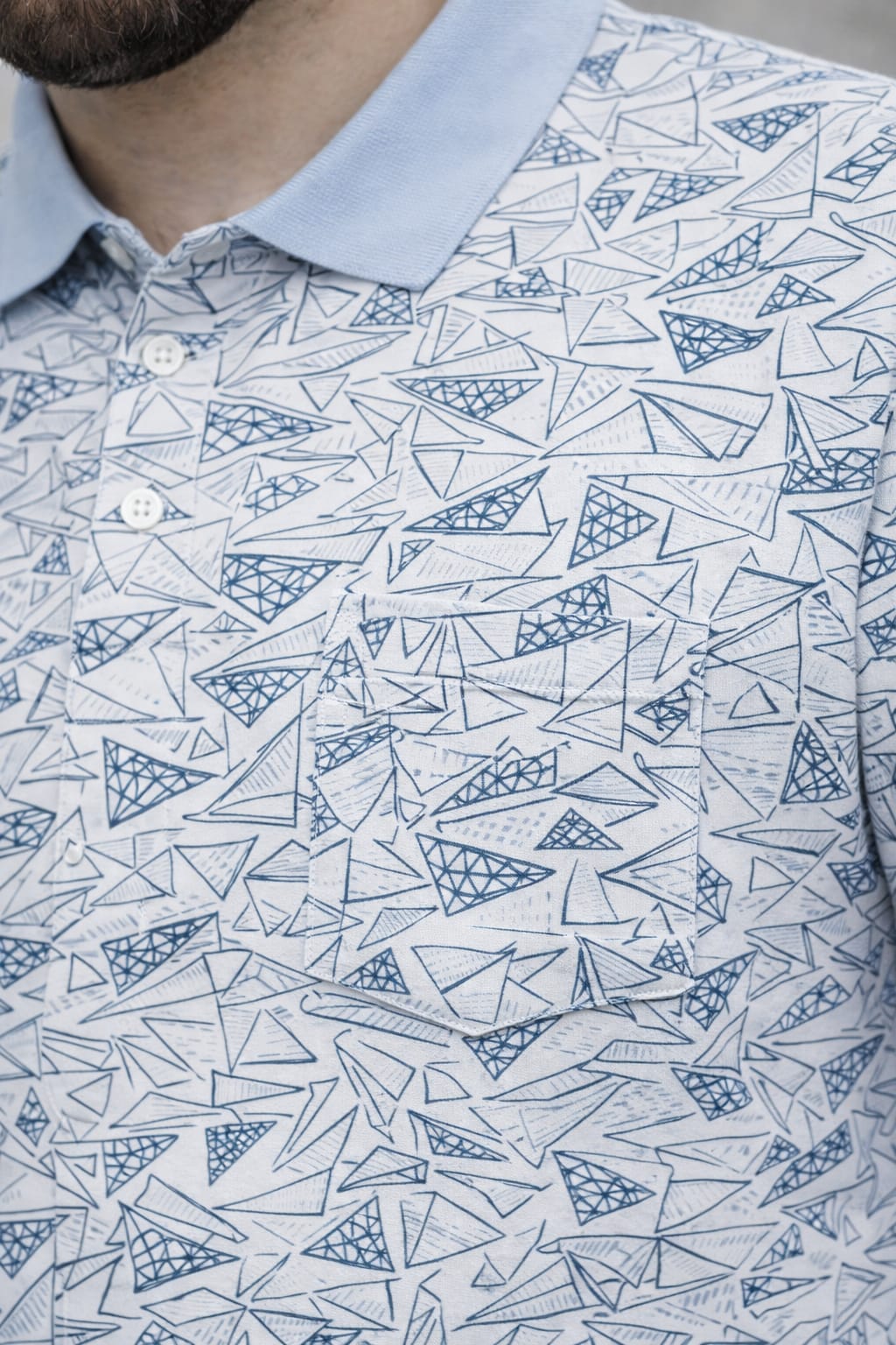 Austivo Men's  Polo Neck T-shirt