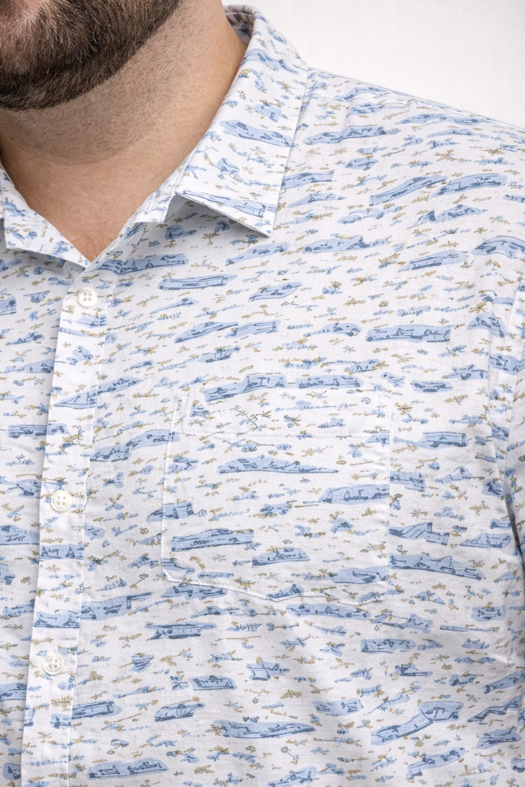 Austivo Men Plus Size Shirt