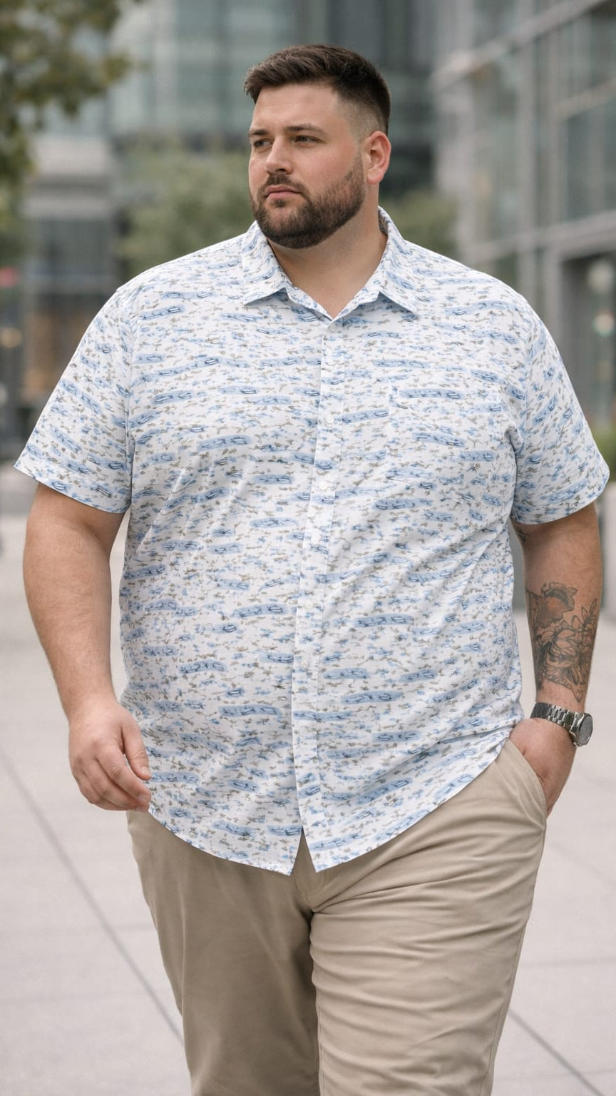 Austivo Men Plus Size Shirt