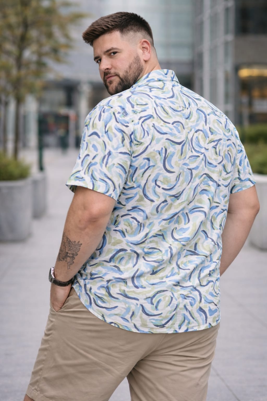 Austivo Men Plus Size Shirt