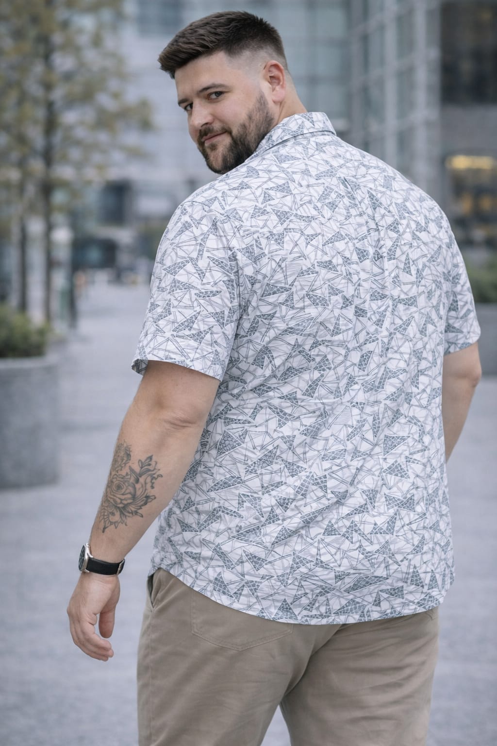 Austivo Men Plus Size Shirt