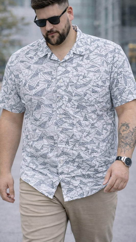 Austivo Men Plus Size Shirt