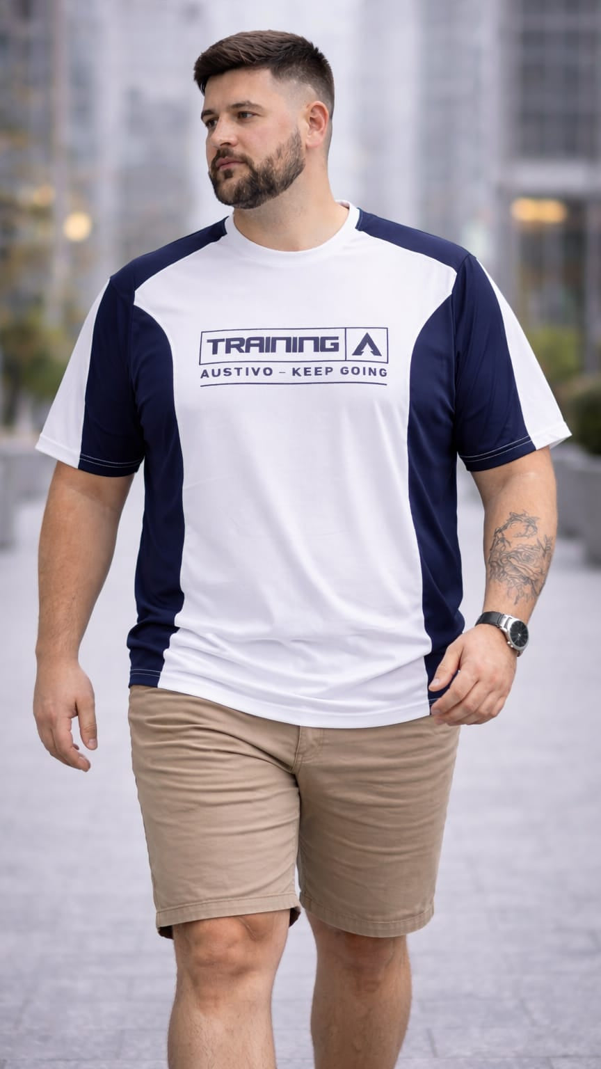 Austivo Men's Active Wear  T-shirt