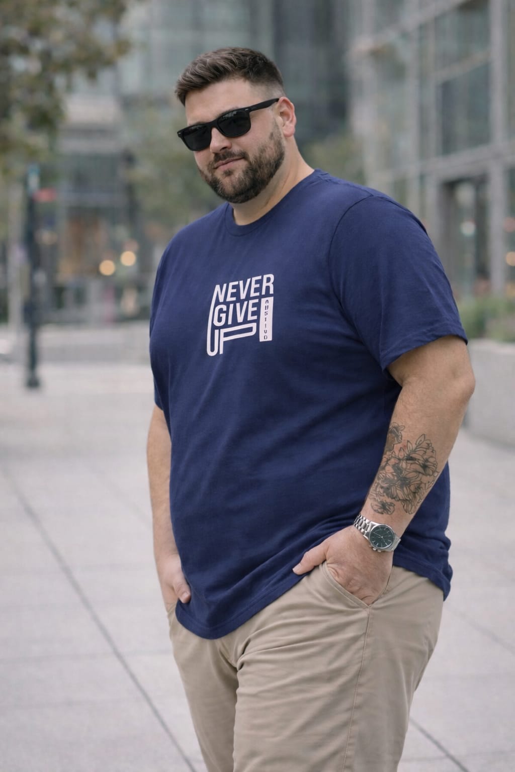 Austivo Men's Active Wear  T-shirt