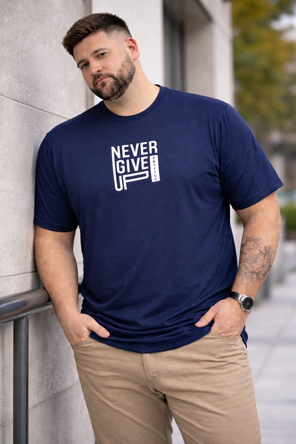 Austivo Men's Active Wear  T-shirt