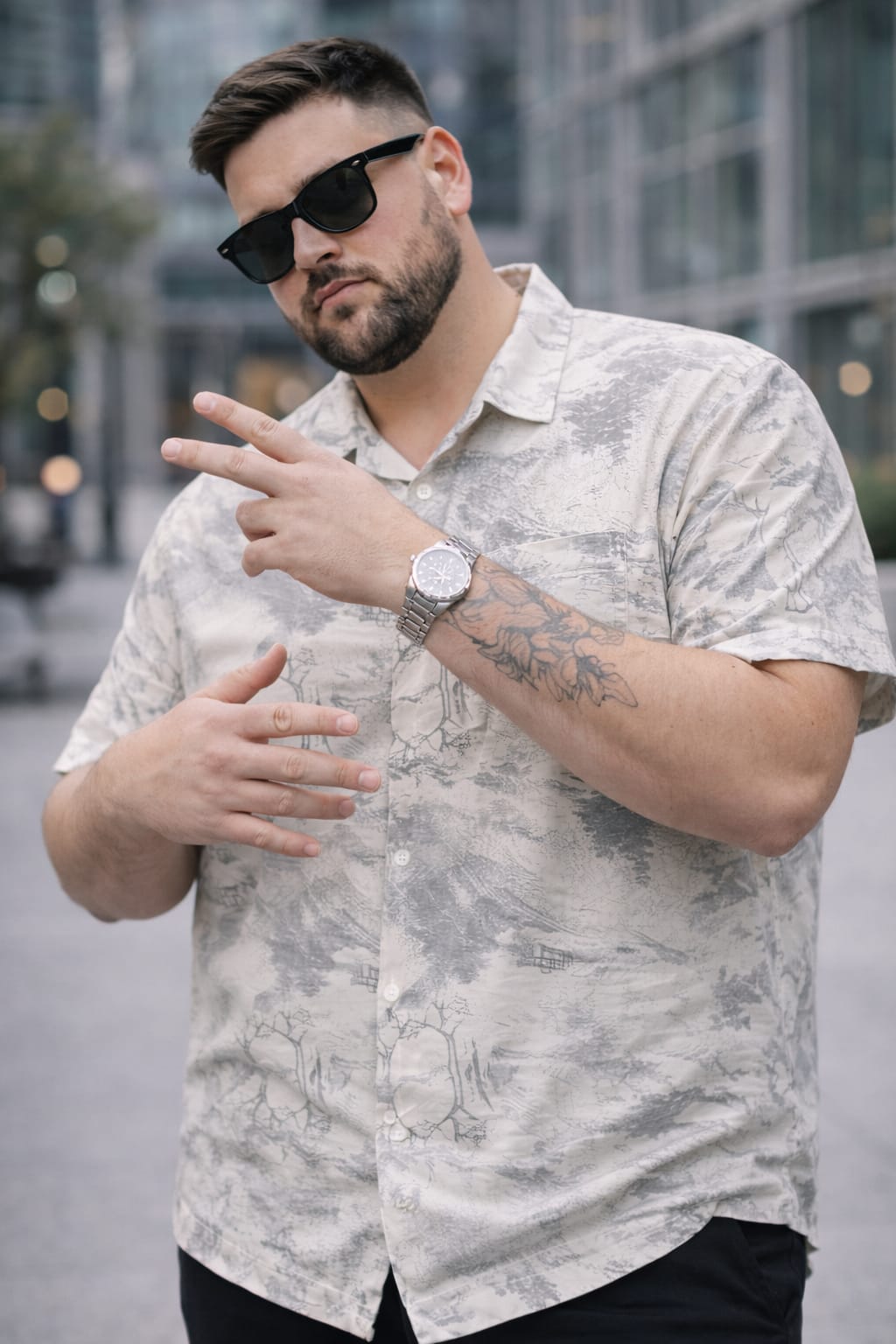 Austivo Men Plus Size Shirt