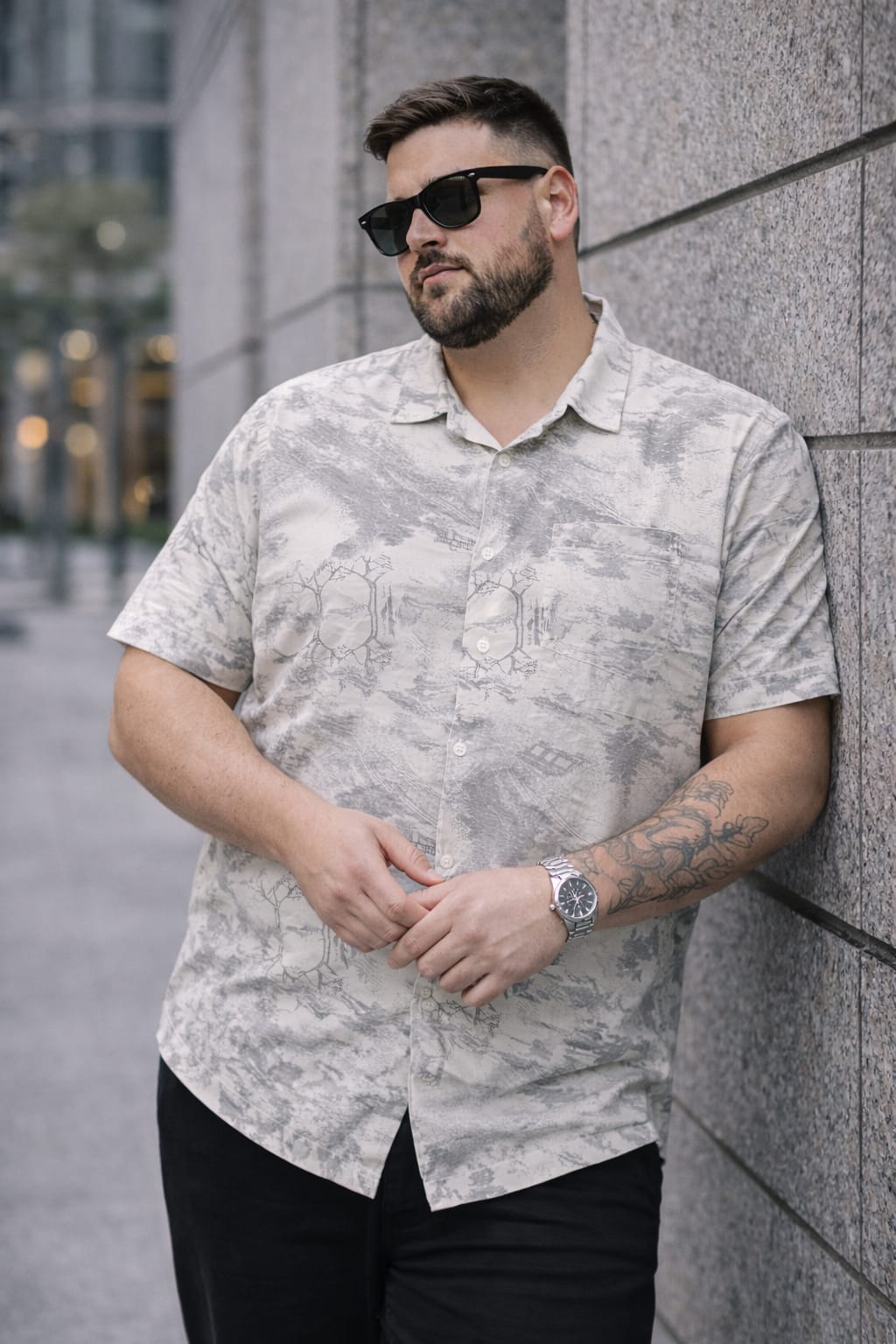 Austivo Men Plus Size Shirt