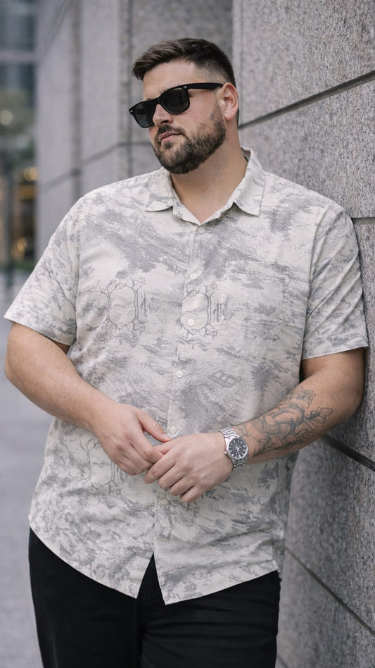 Austivo Men Plus Size Shirt