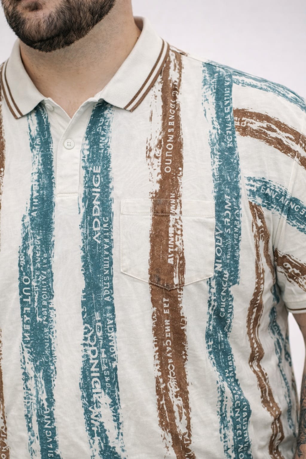 Austivo Men's  Polo Neck T-shirt