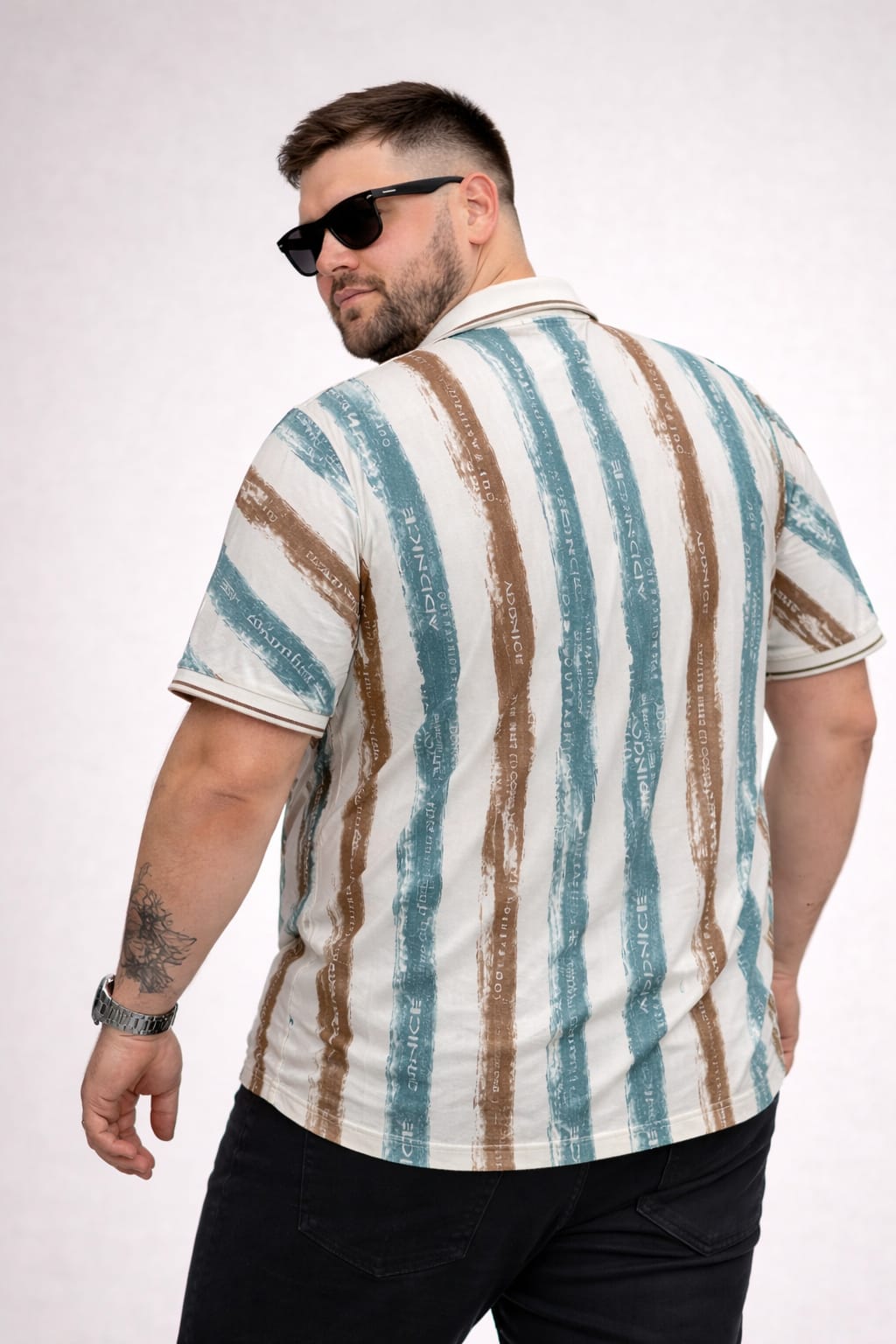 Austivo Men's  Polo Neck T-shirt