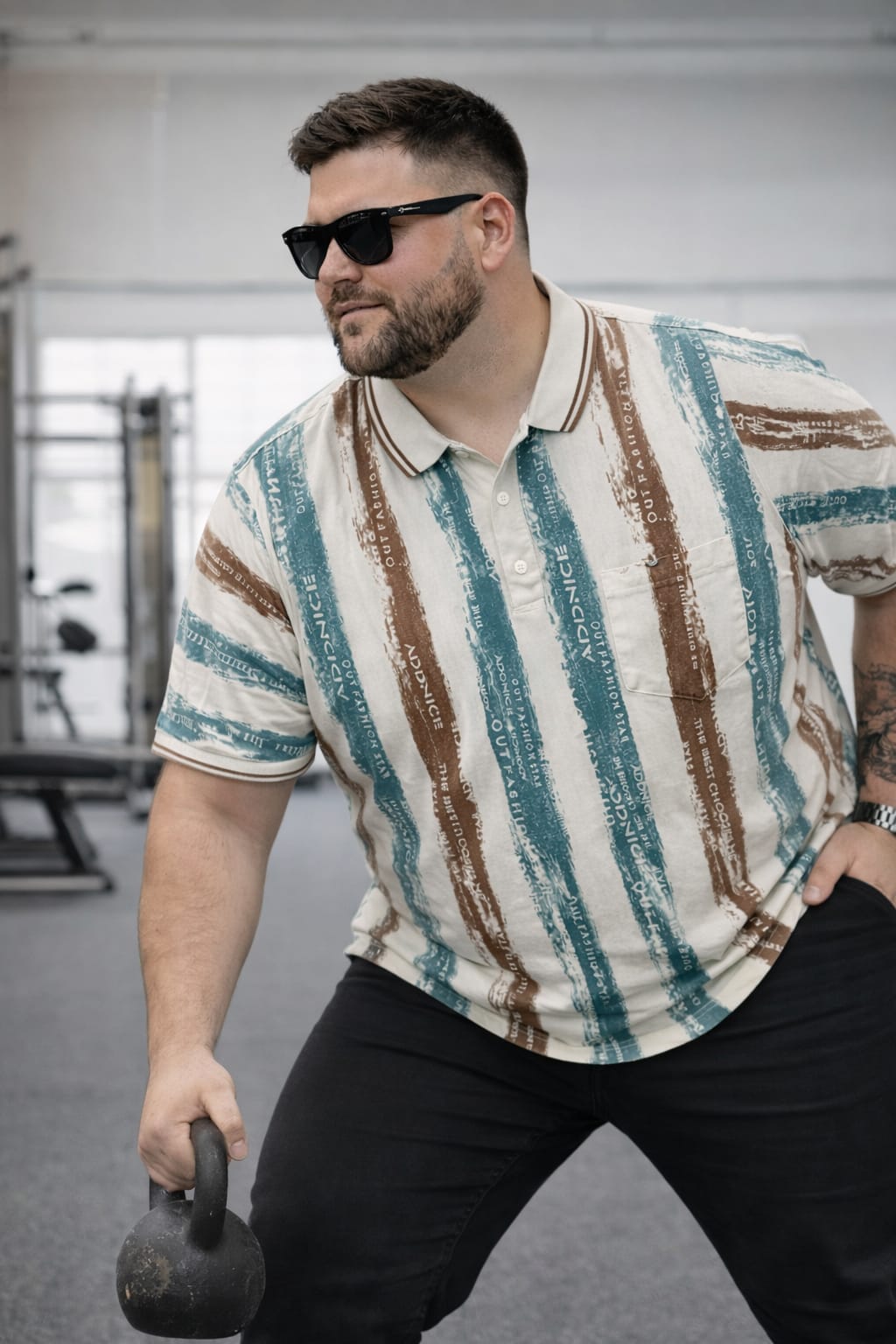 Austivo Men's  Polo Neck T-shirt