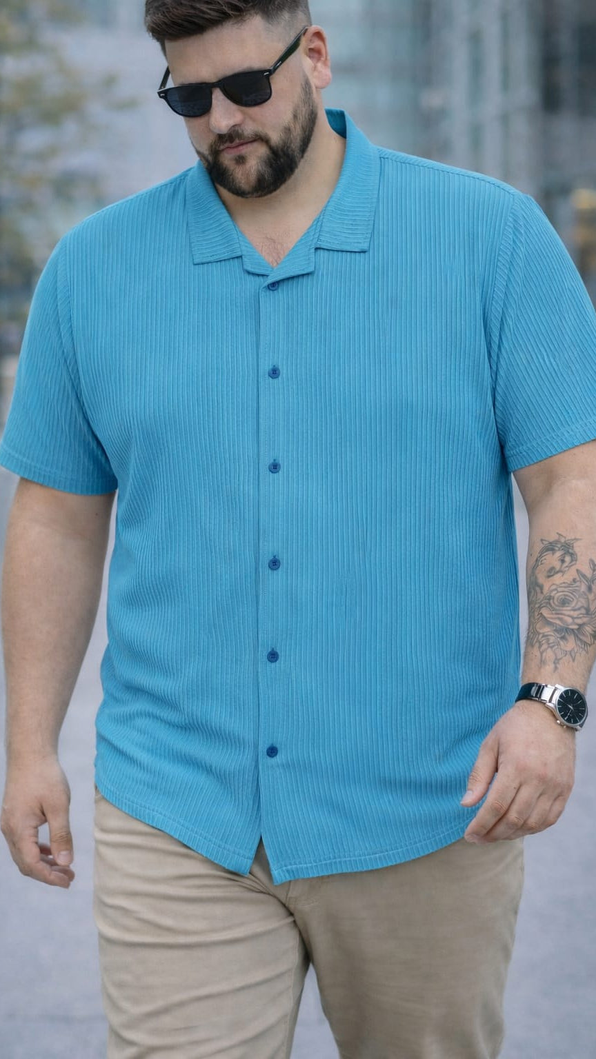 Austivo Men Plus Size Shirt