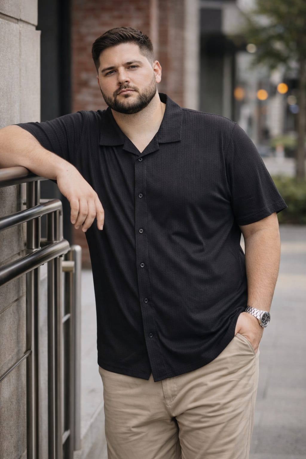 Austivo Men Plus Size Shirt