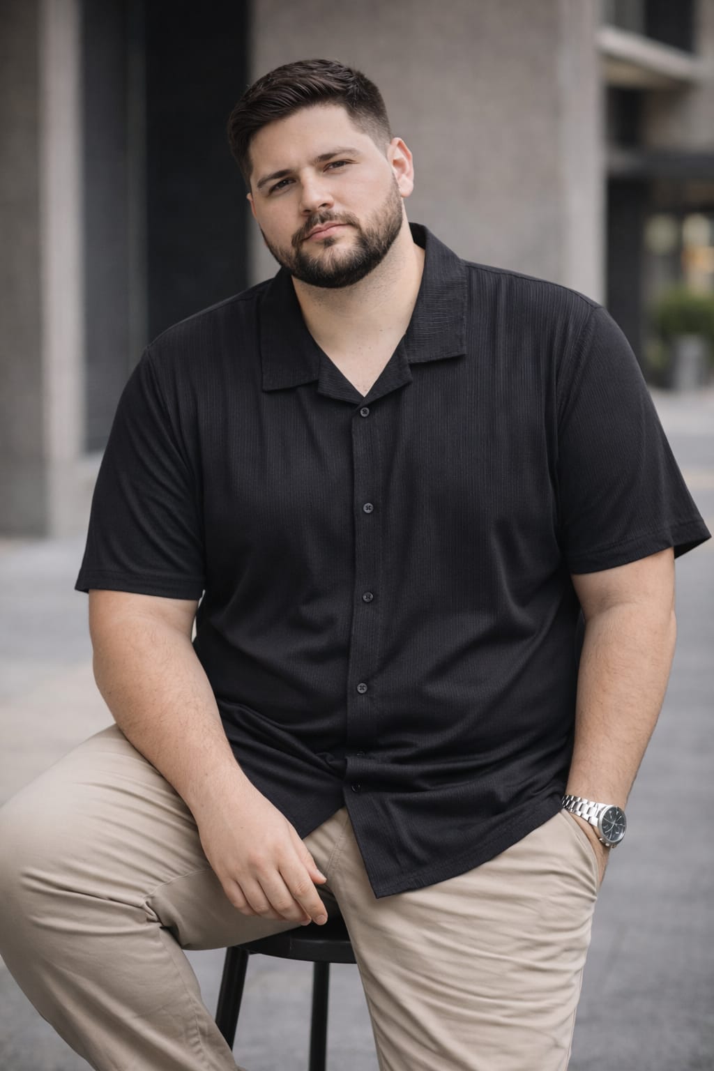 Austivo Men Plus Size Shirt