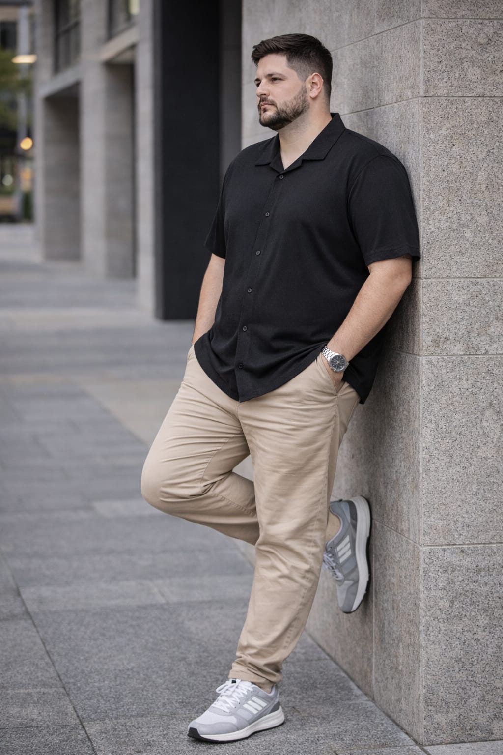 Austivo Men Plus Size Shirt