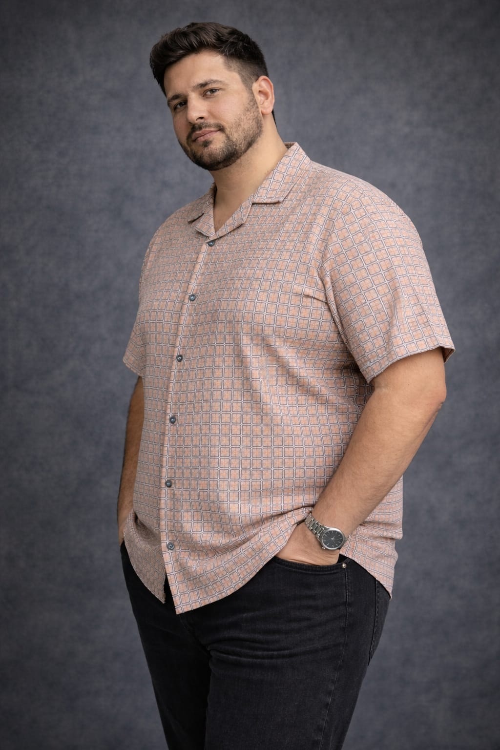 Austivo Men Plus Size Shirt