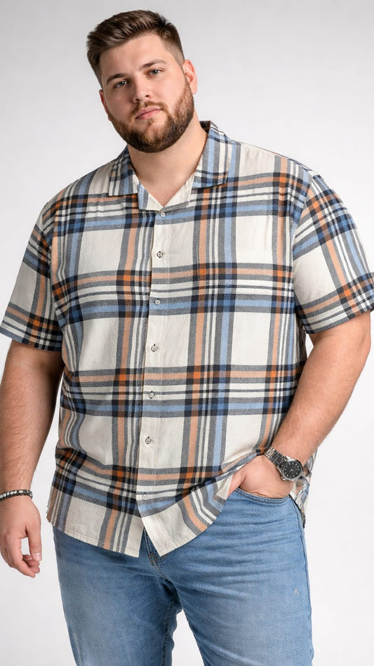 Austivo Men Plus Size Shirt