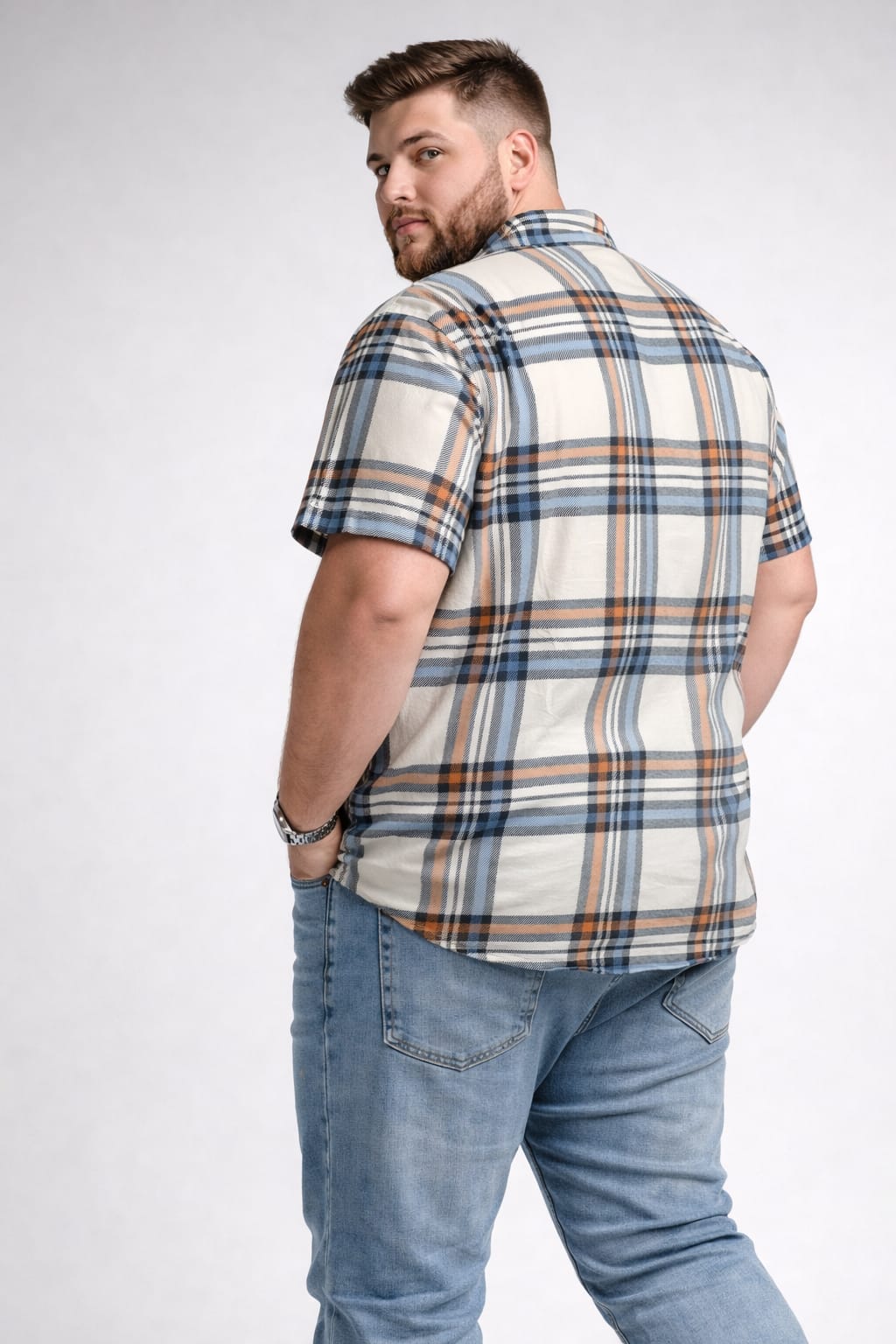 Austivo Men Plus Size Shirt