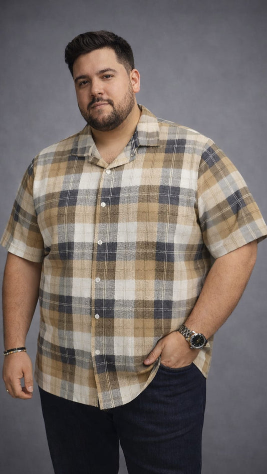 Austivo Men Plus Size Shirt