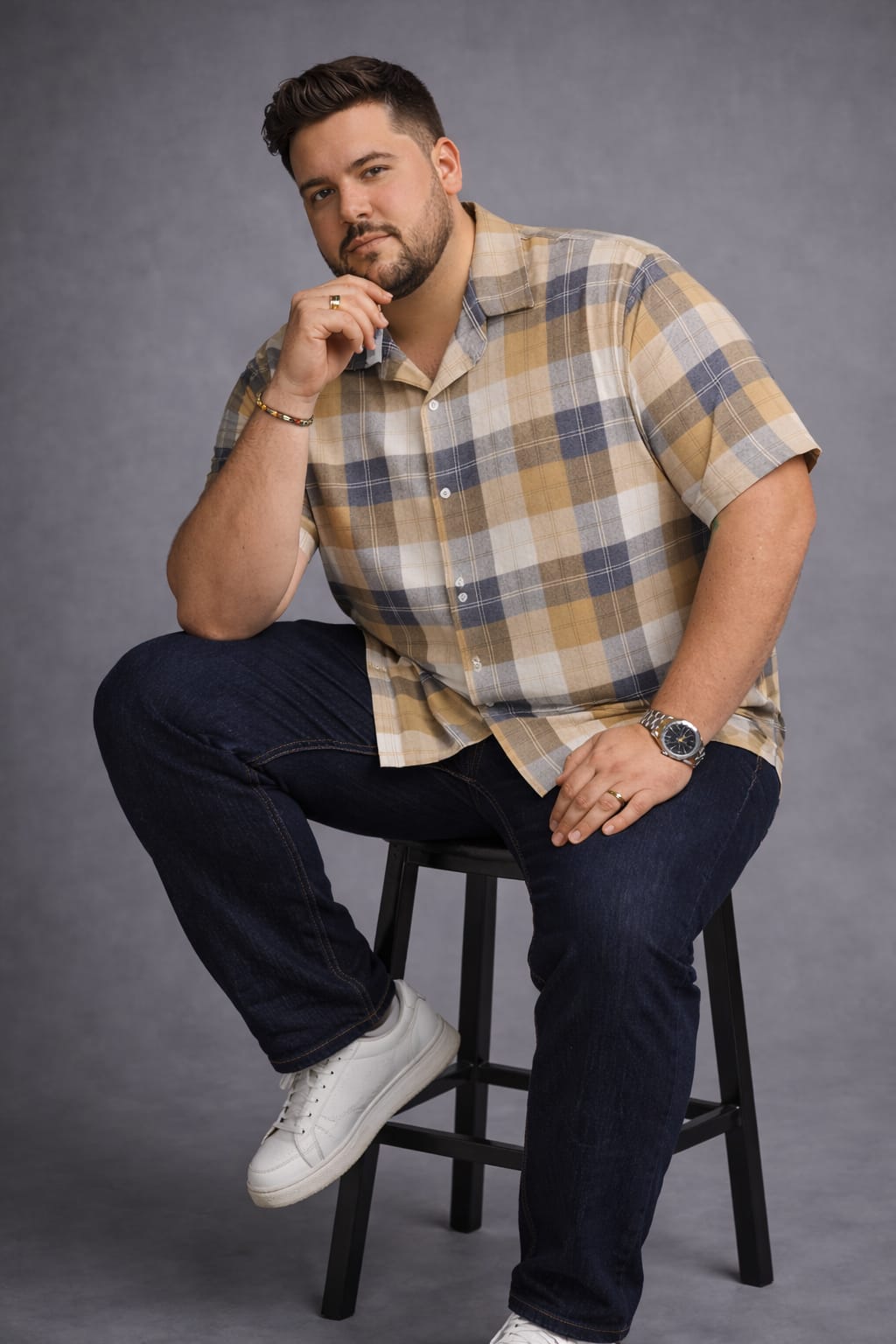 Austivo Men Plus Size Shirt