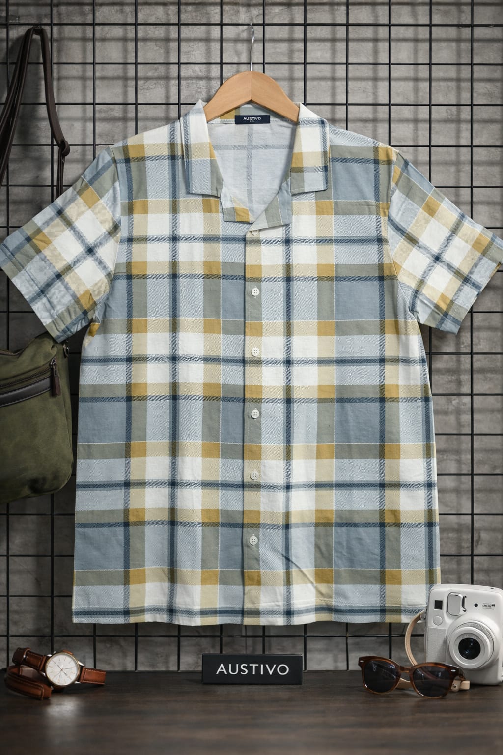Austivo Men Plus Size Shirt