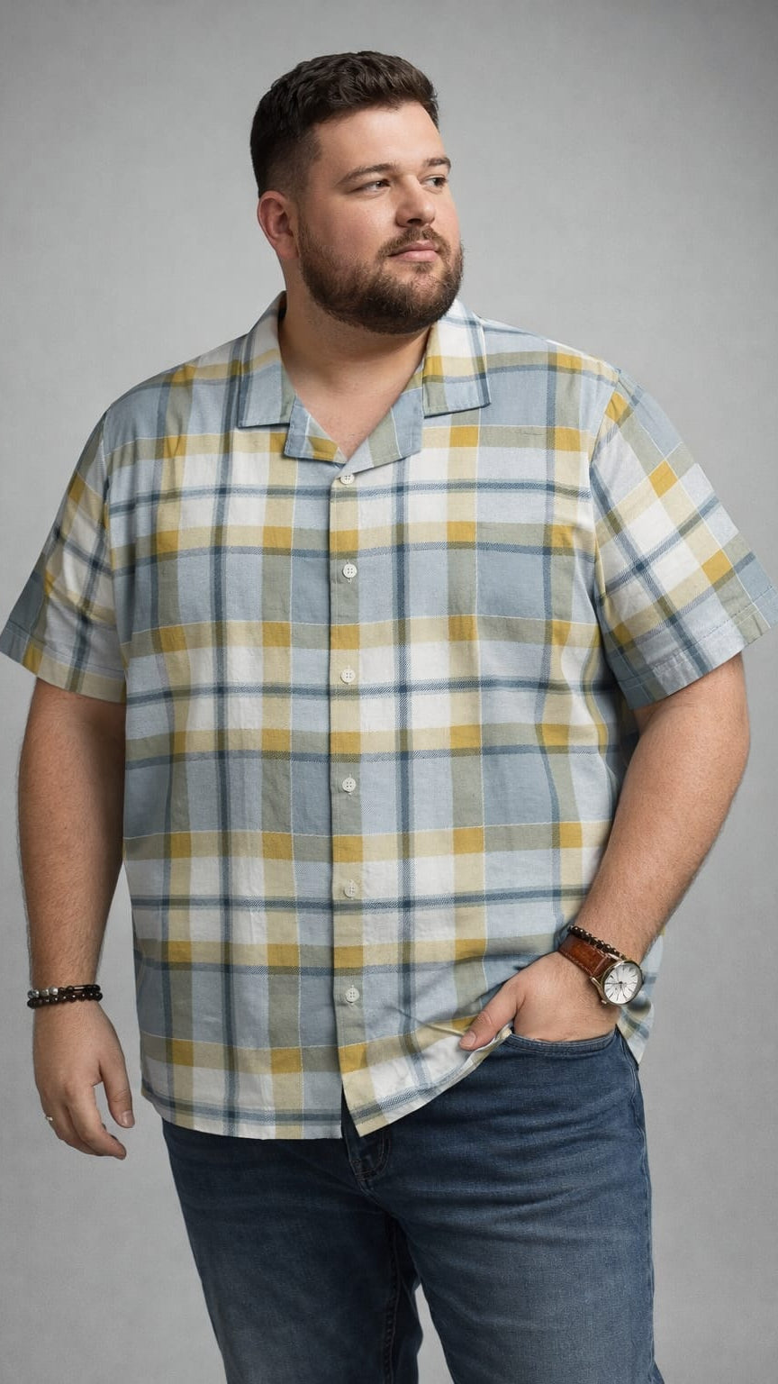 Austivo Men Plus Size Shirt