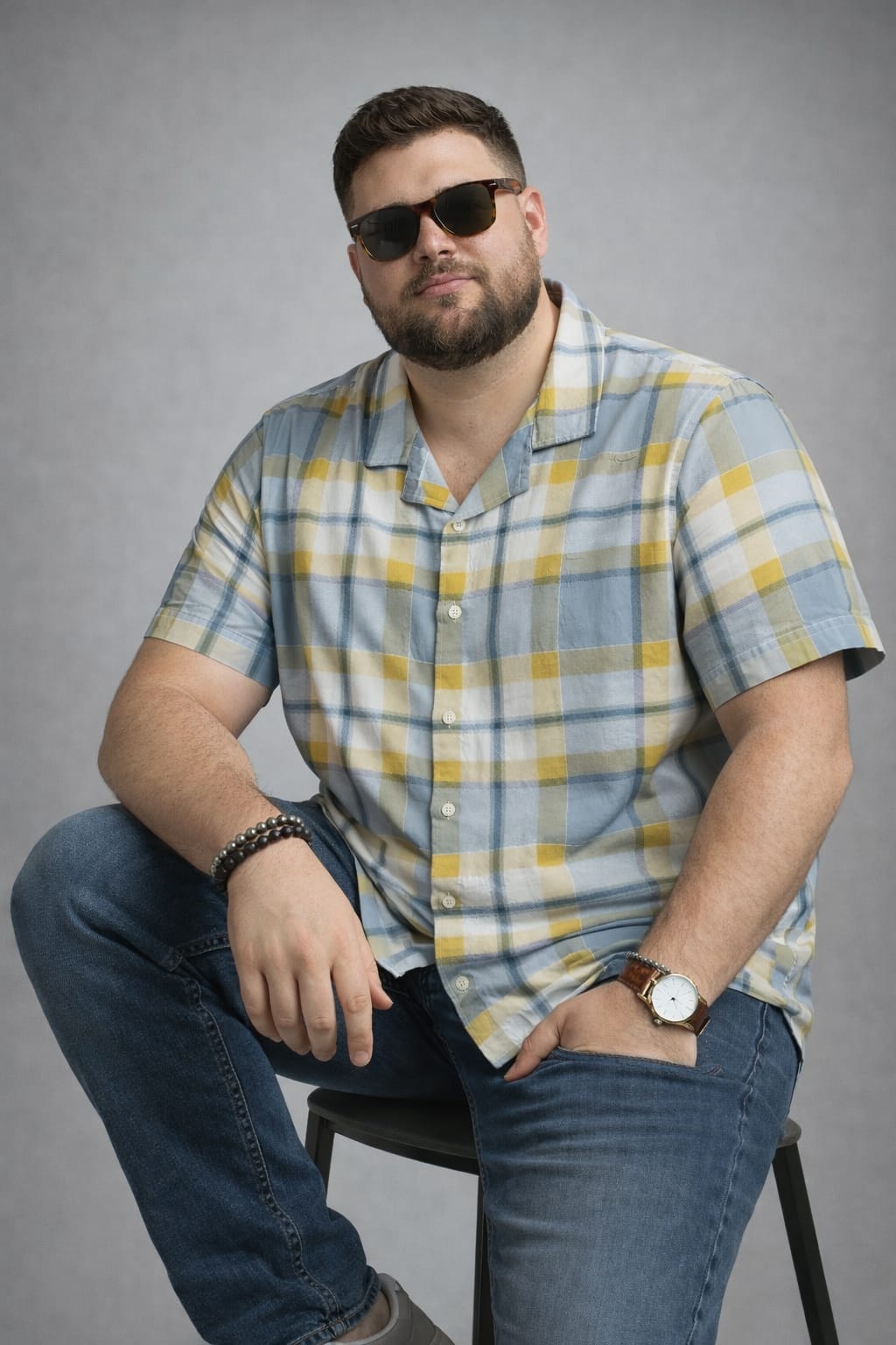 Austivo Men Plus Size Shirt