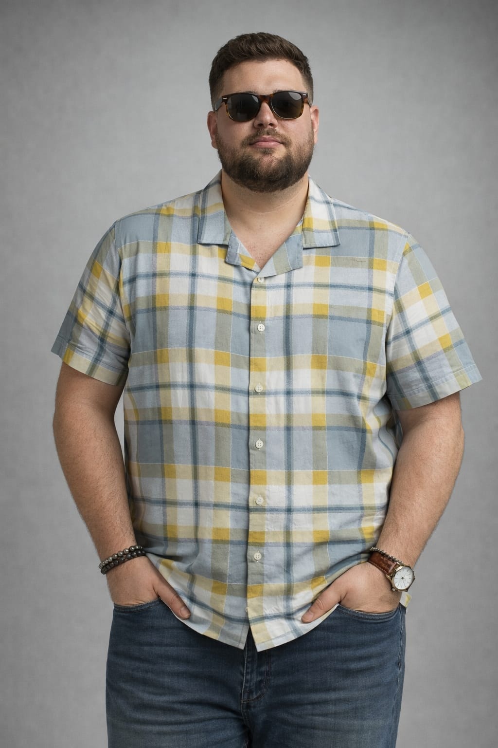 Austivo Men Plus Size Shirt