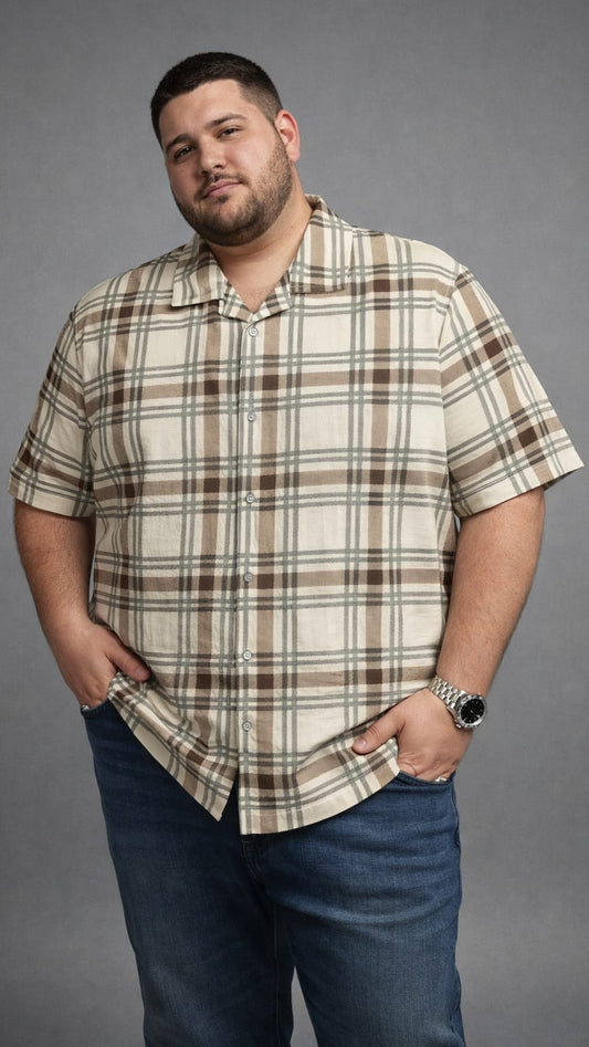 Austivo Men Plus Size Shirt