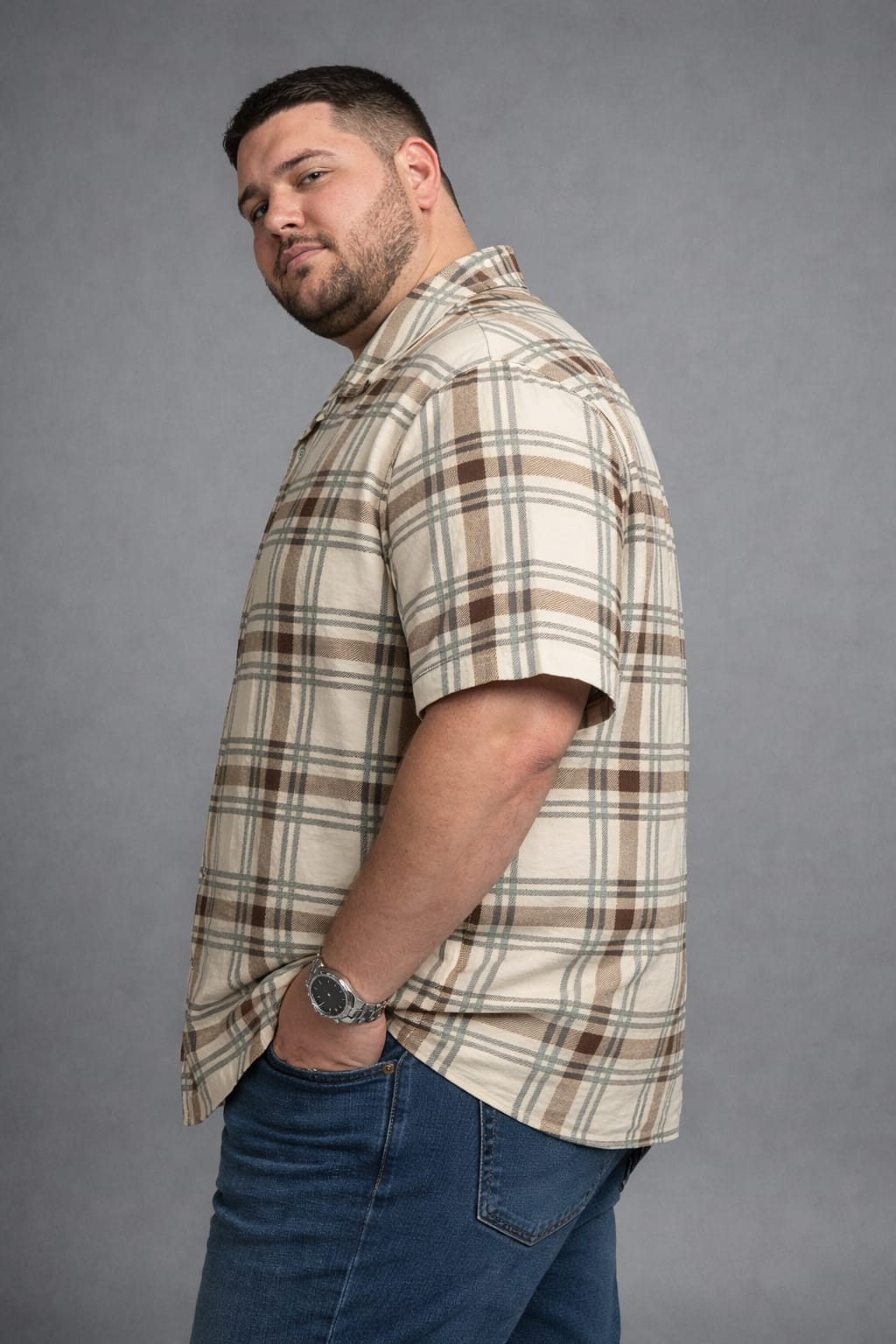Austivo Men Plus Size Shirt