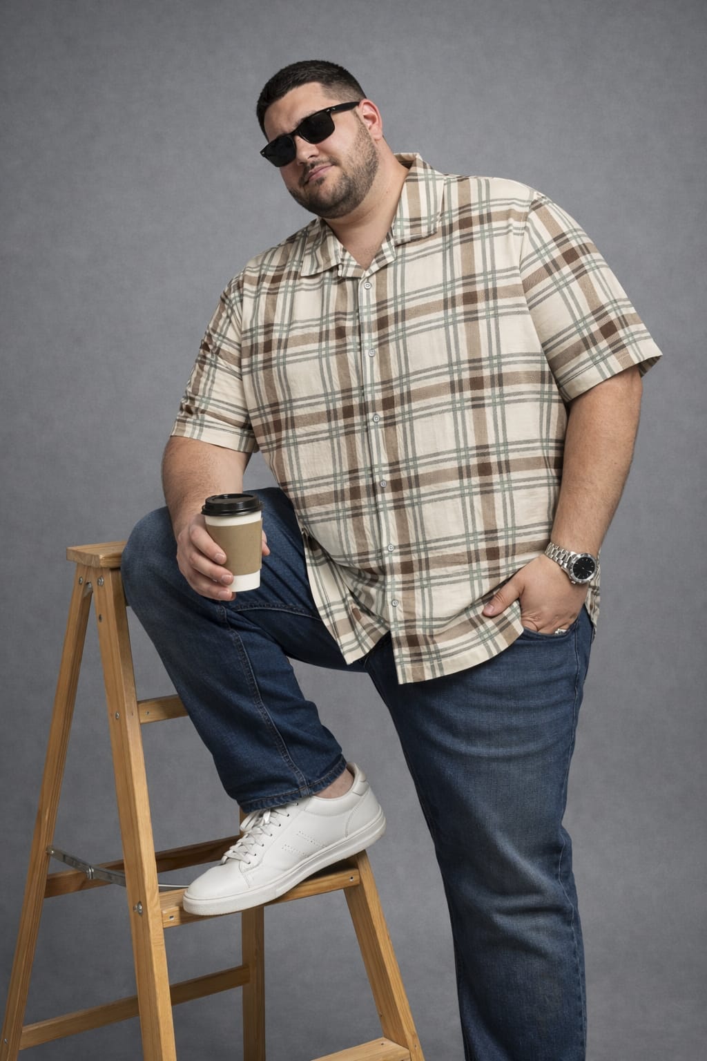 Austivo Men Plus Size Shirt