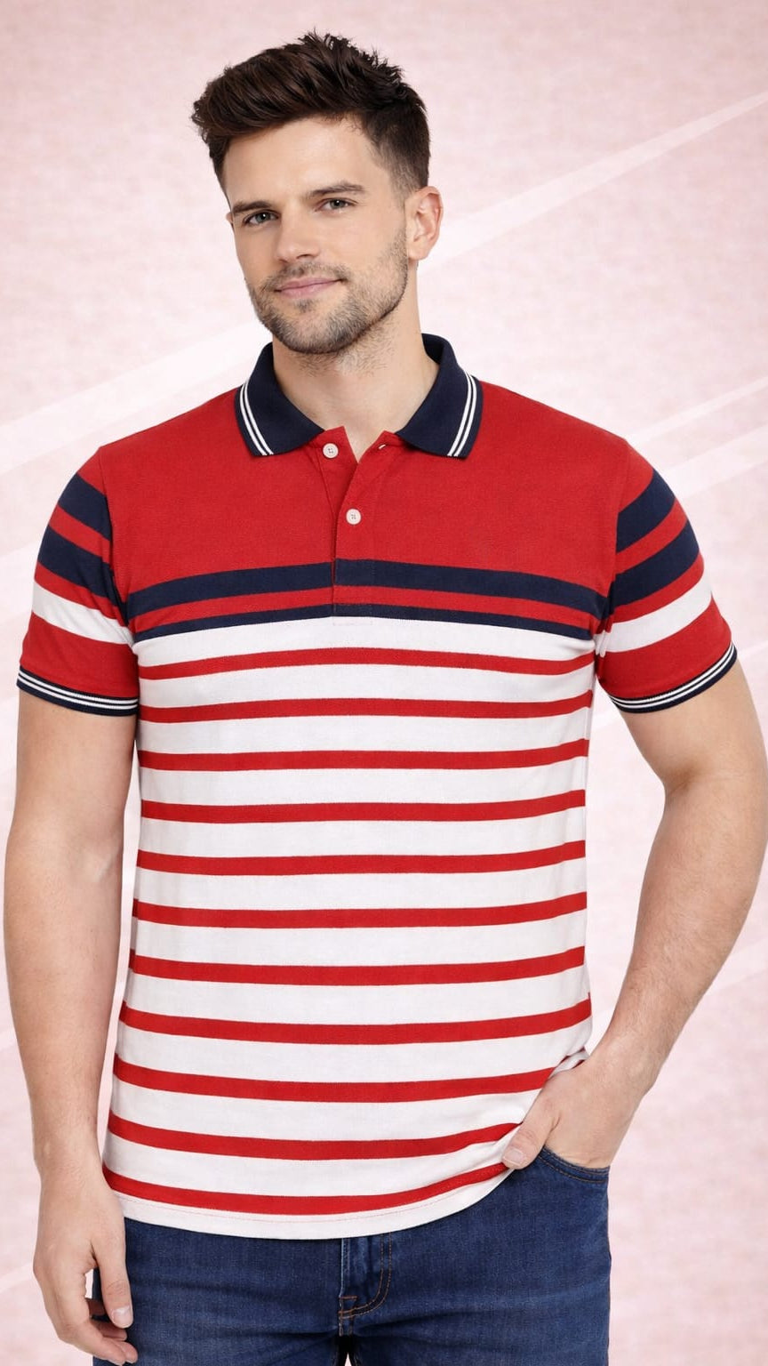 Austin Wood Men's Multicolor  T-shirt