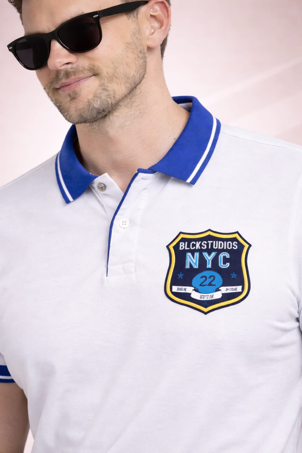 Austin Wood Solid Polo T-shirt