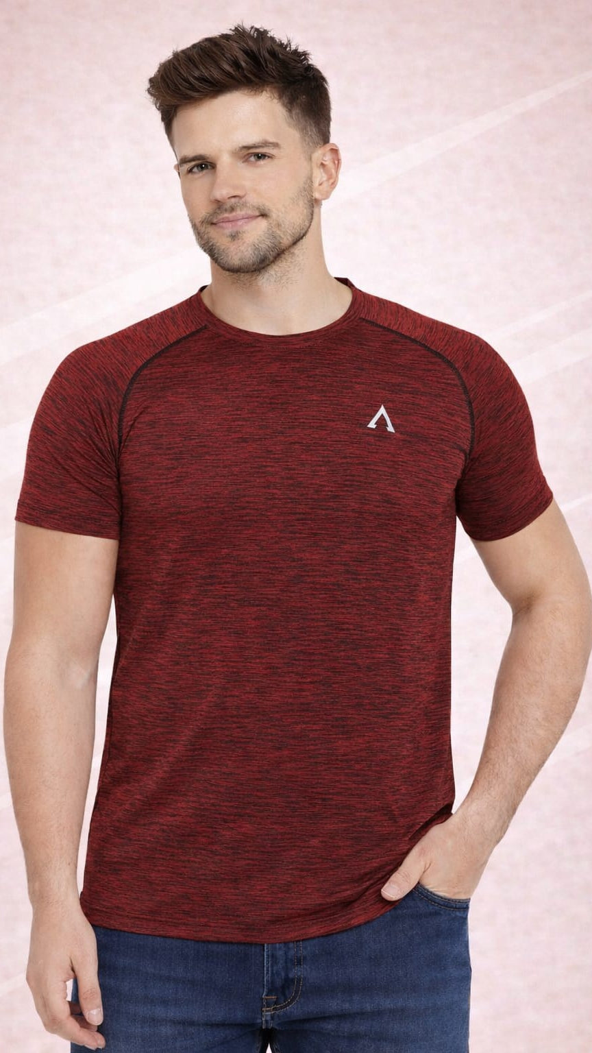 Austiex Men's Active Wear  T-shirt