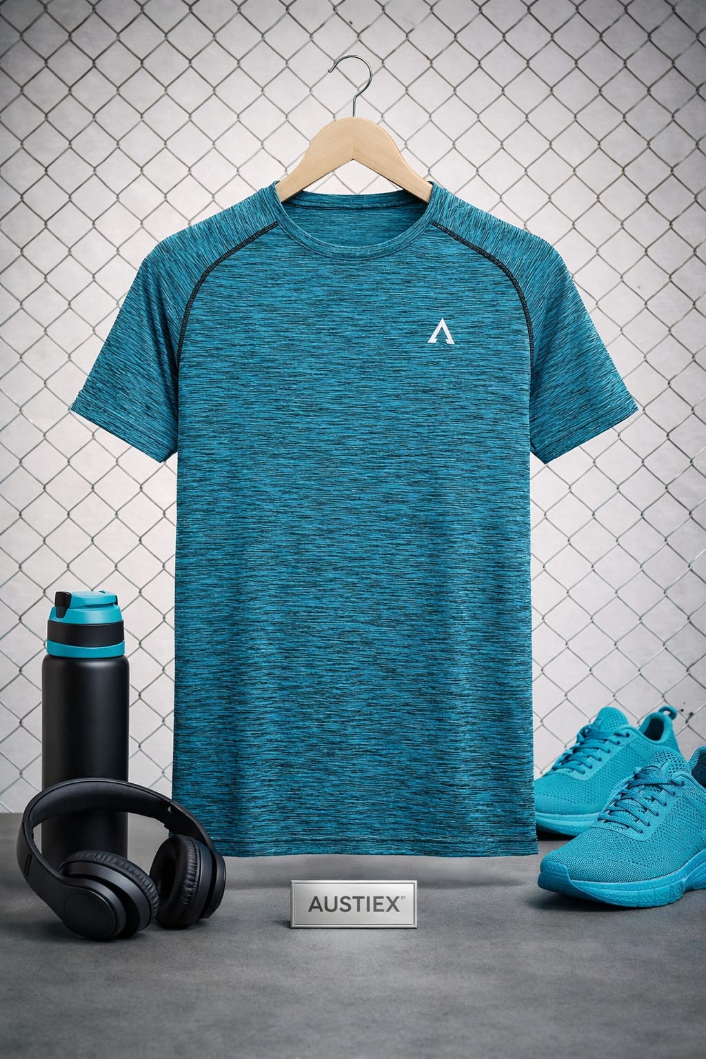 Austiex Men's Active Wear  T-shirt
